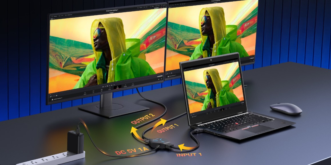 How to Split One HDMI Source to Two Screens (Mirror Mode): A Practical Setup Guide