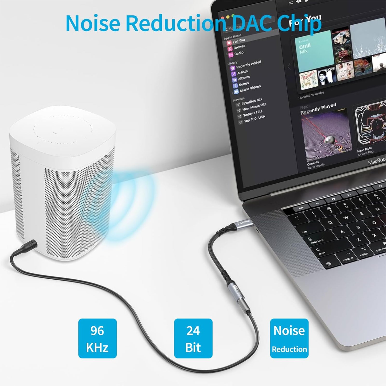 USB-C-auf-3,5-mm-Klinkenadapter
