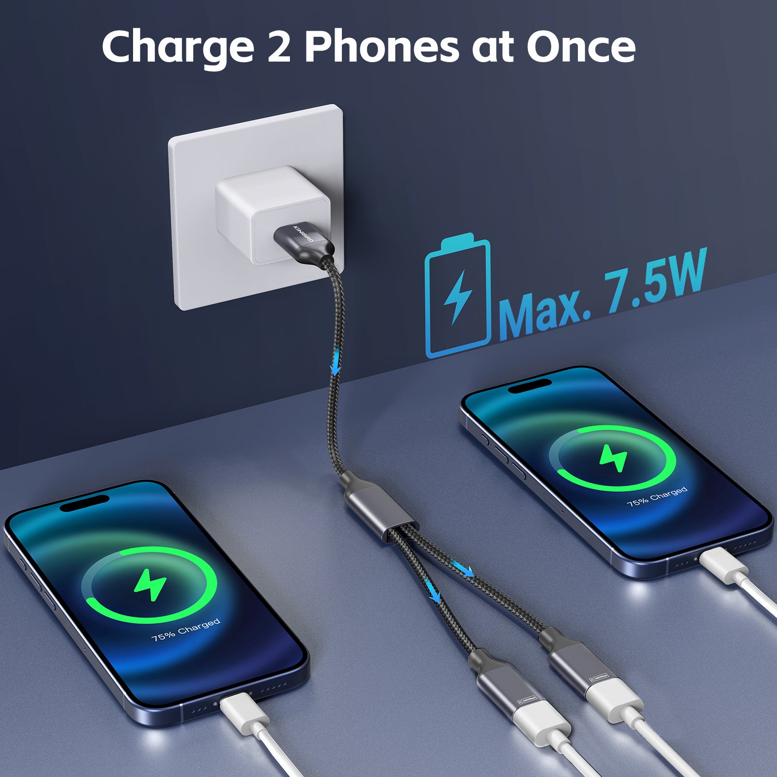 USB Splitter 2 Port(2Pack)