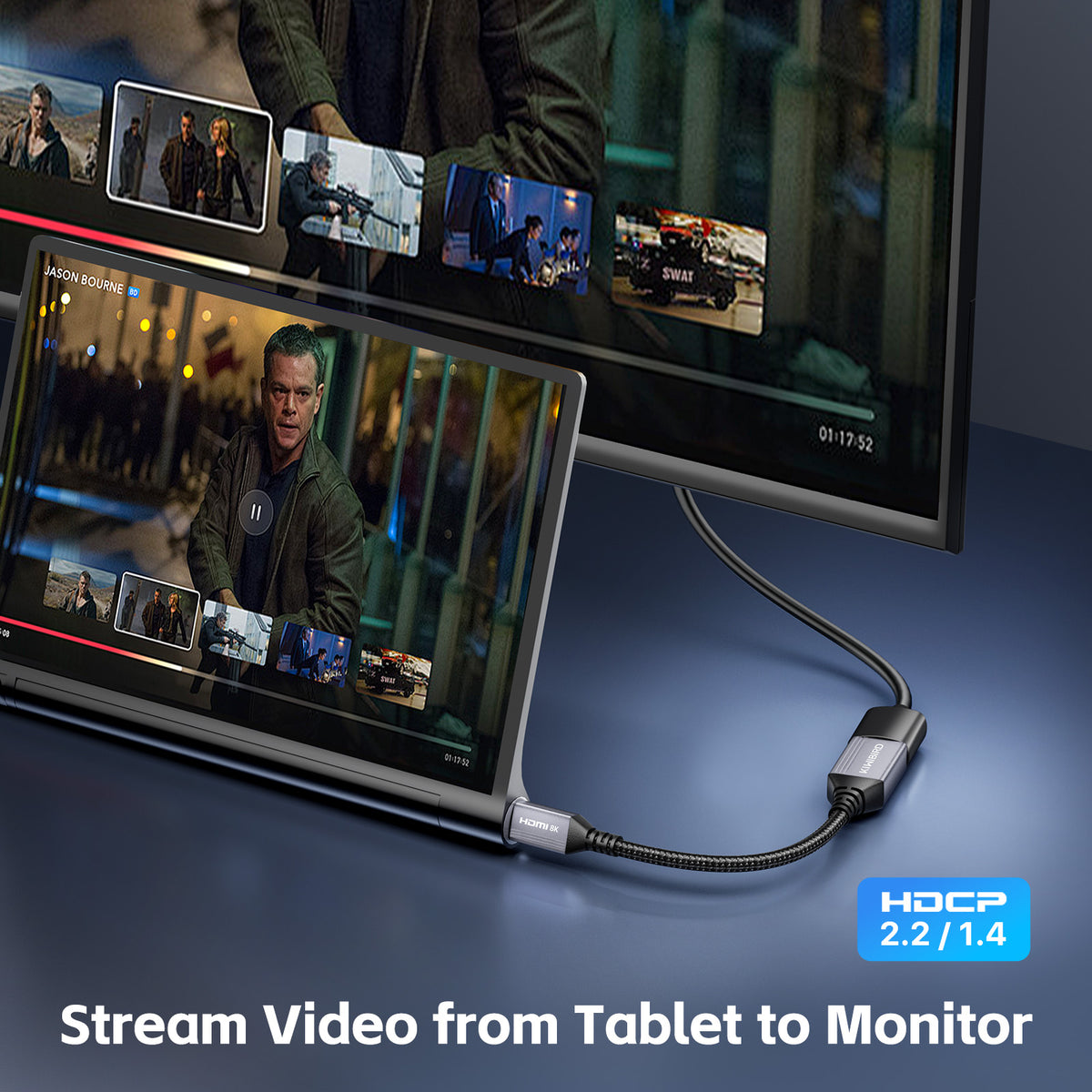 Adaptateur Micro HDMI vers HDMI 8K