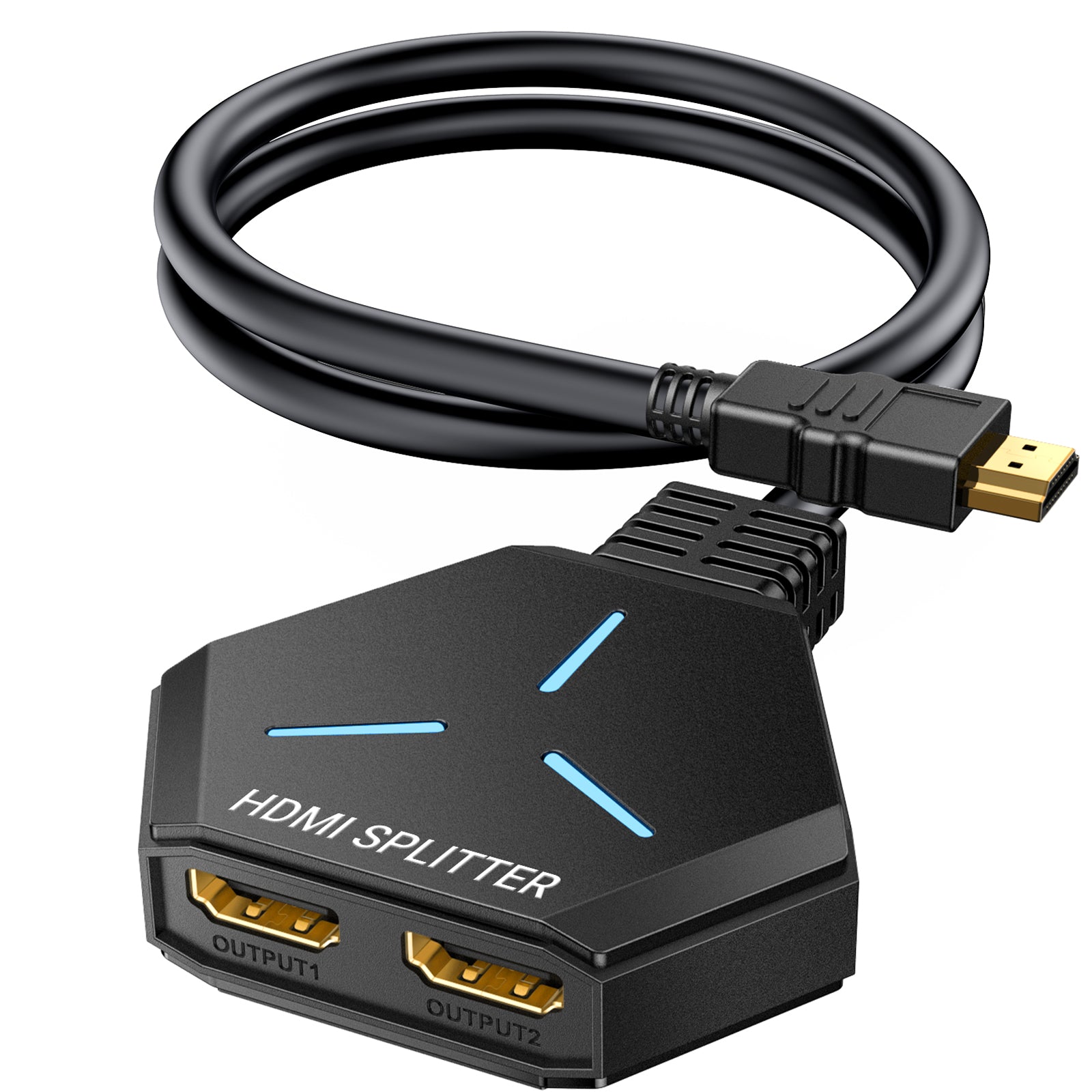 Delmark HDMI 2.1 Switch & Splitter - 1 naar 2 - 2 naar 1 - 8K60Hz - Bi Delmark HDMI 2.1 Switch & Splitter - 1 naar 2 - 2 naar 1 - 8K60Hz - Bi