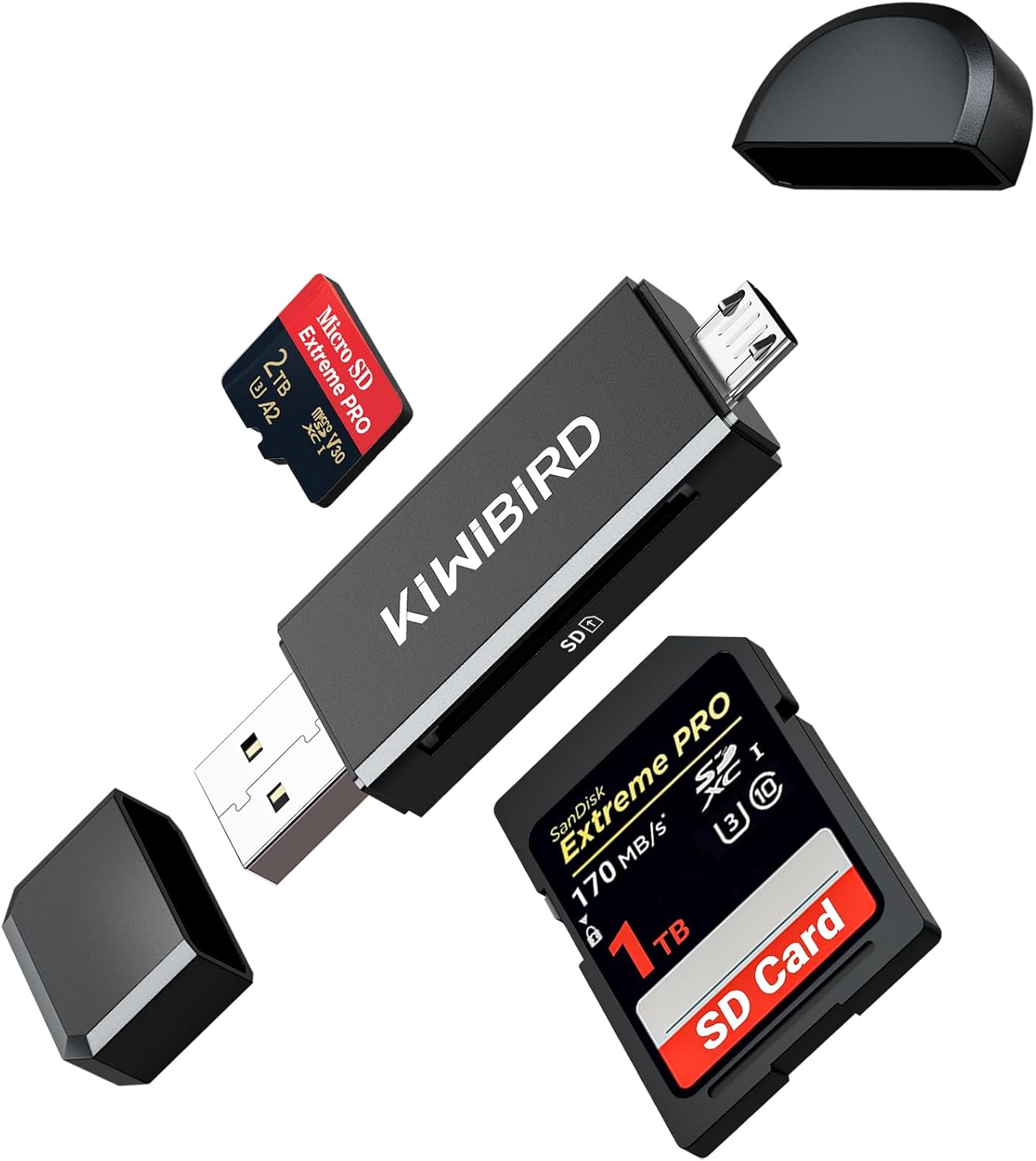 Micro USB OTG / USB 2.0 Card Adapter