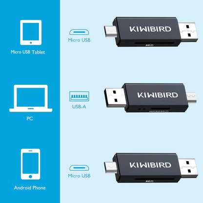 Micro USB OTG / USB 2.0 Card Adapter