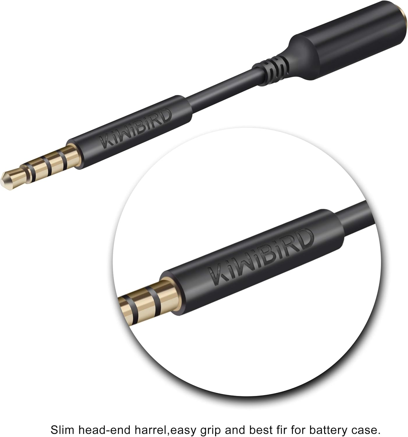 Headphone Extension Audio Jack Adapter