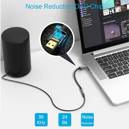 USB to 3.5mm Jack Adapter