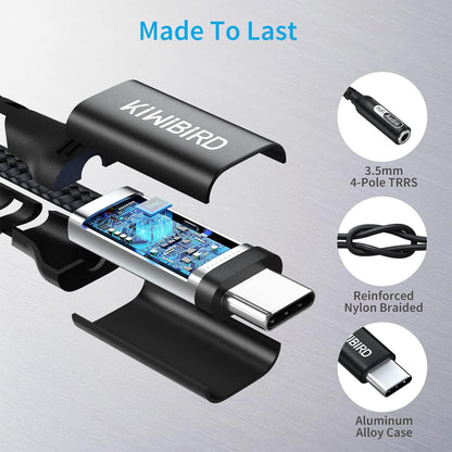USB C to 3.5mm Jack Adapter