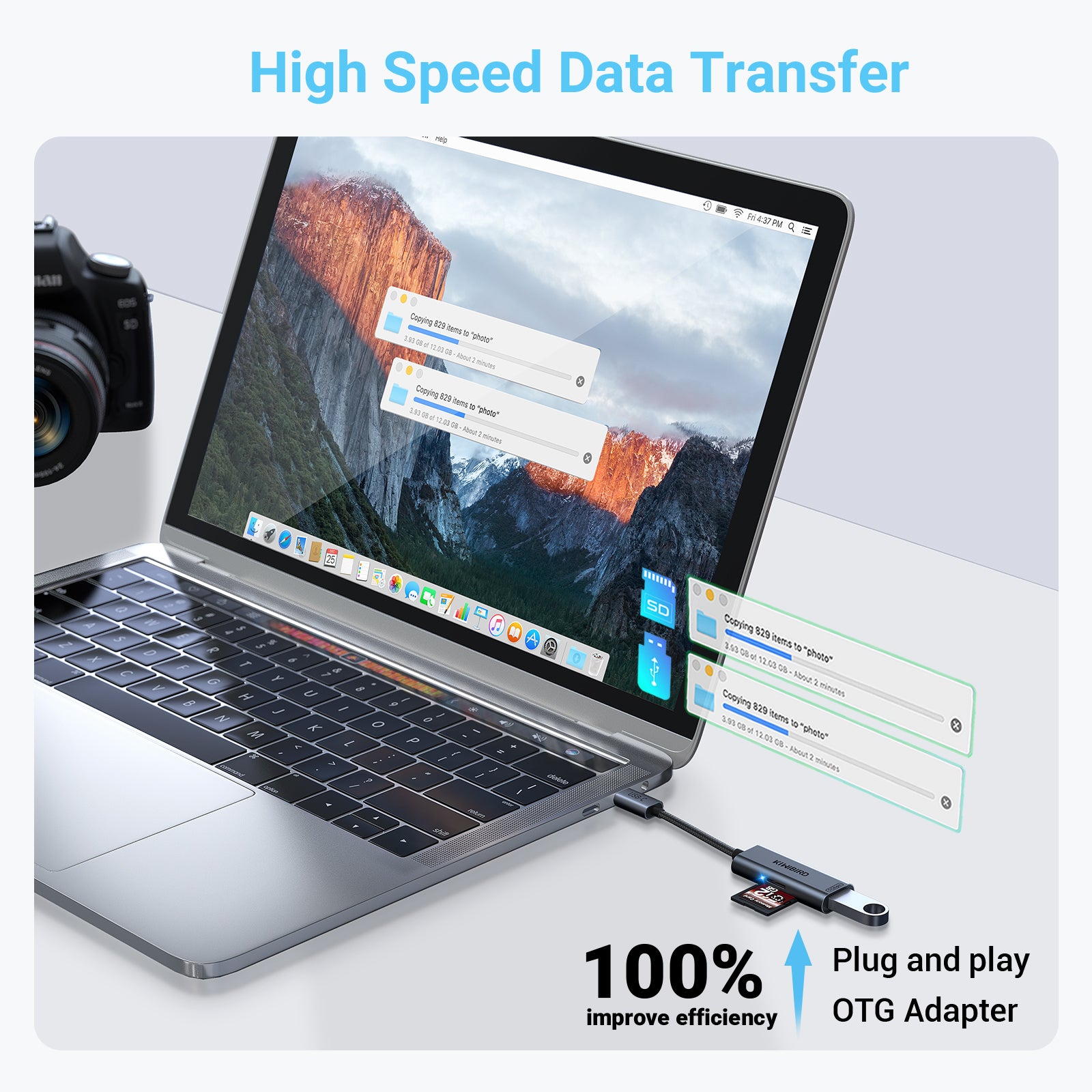 USB C SD Card Reader