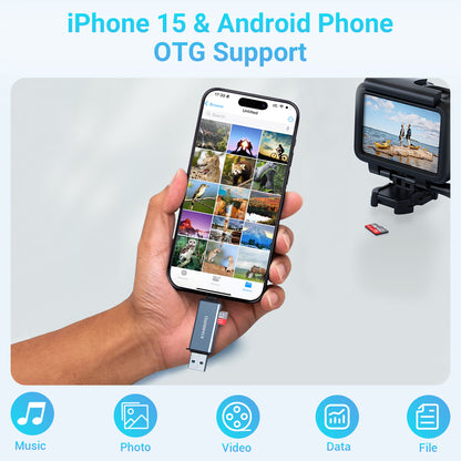 USB C & USB Card Reader