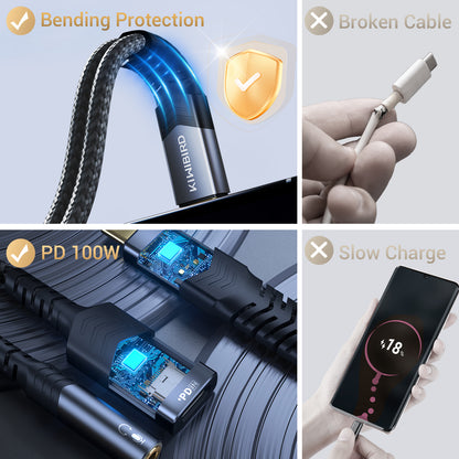 USB Jack PD Charging Adapter