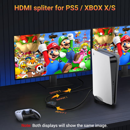 HDMI Splitter 1 in 2 out