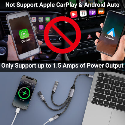 USB C Splitter 3 Port