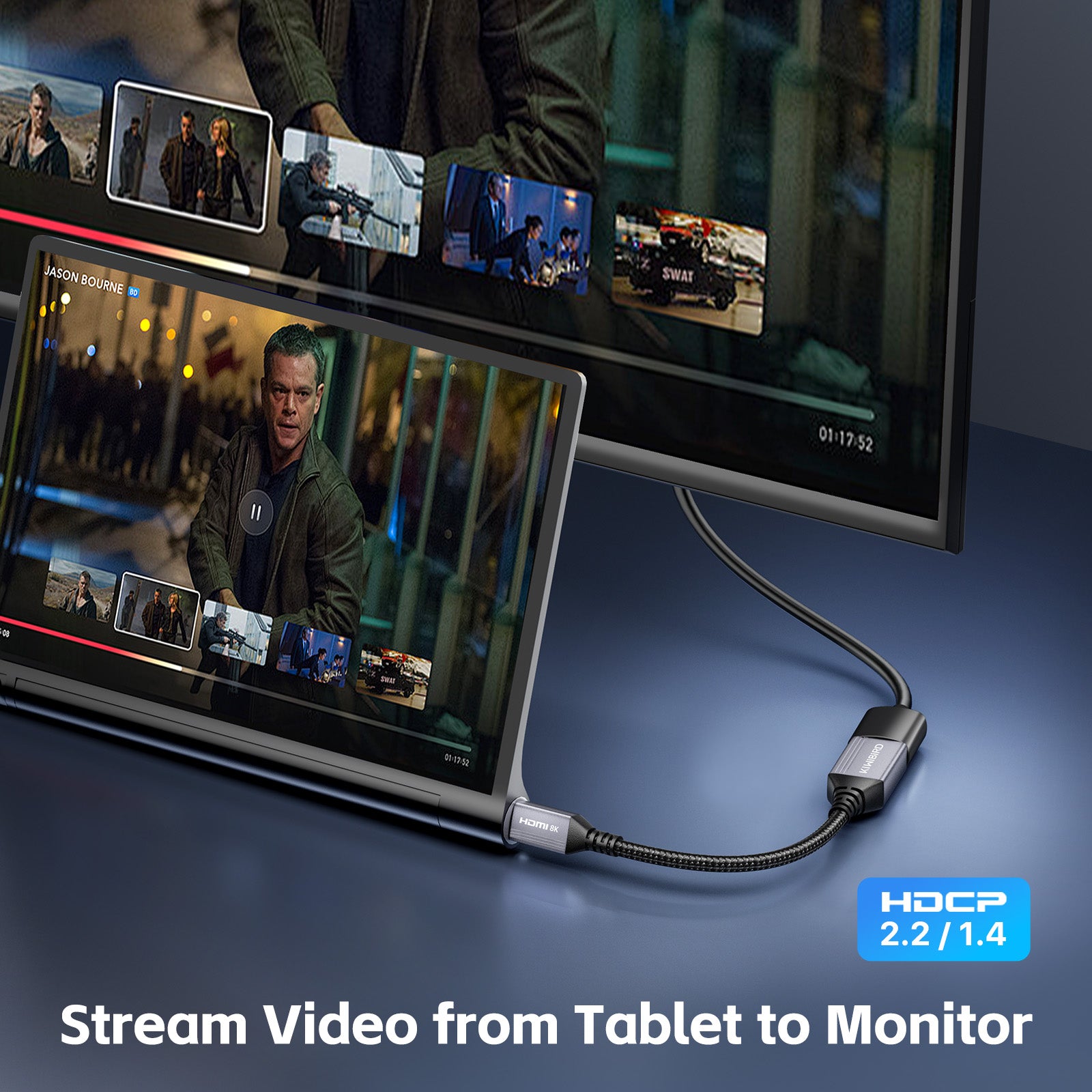 8K Micro HDMI to HDMI Adapter