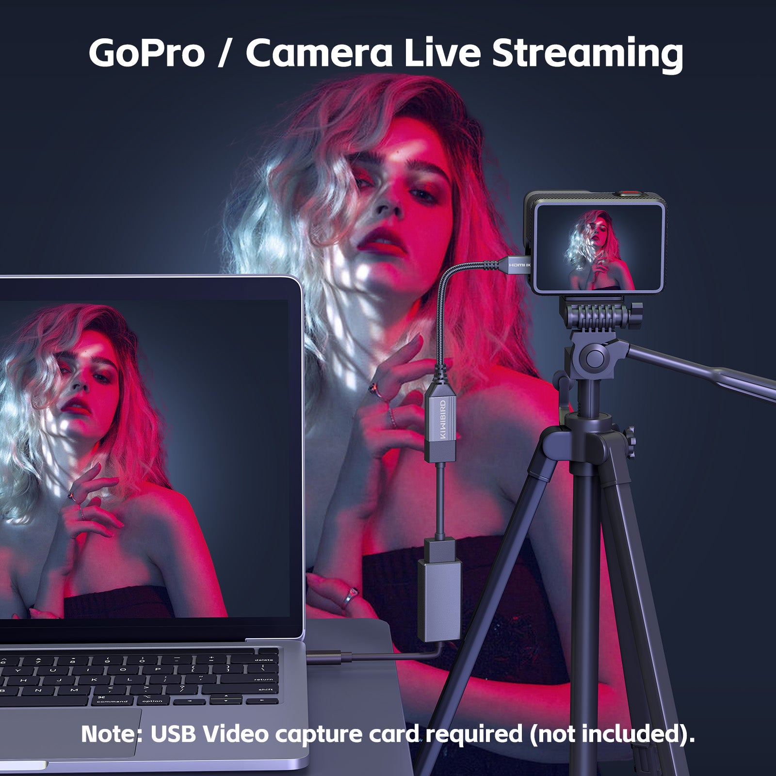 8K Micro HDMI to HDMI Adapter