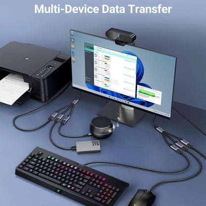 USB Splitter 3 Port