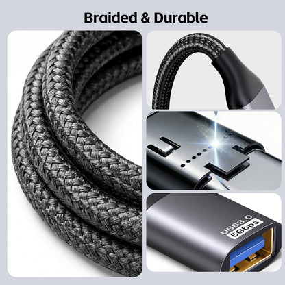 USB Extension Cable 5m USB A Male to Female