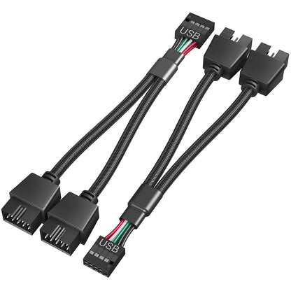 USB Header Splitter 2 Pack