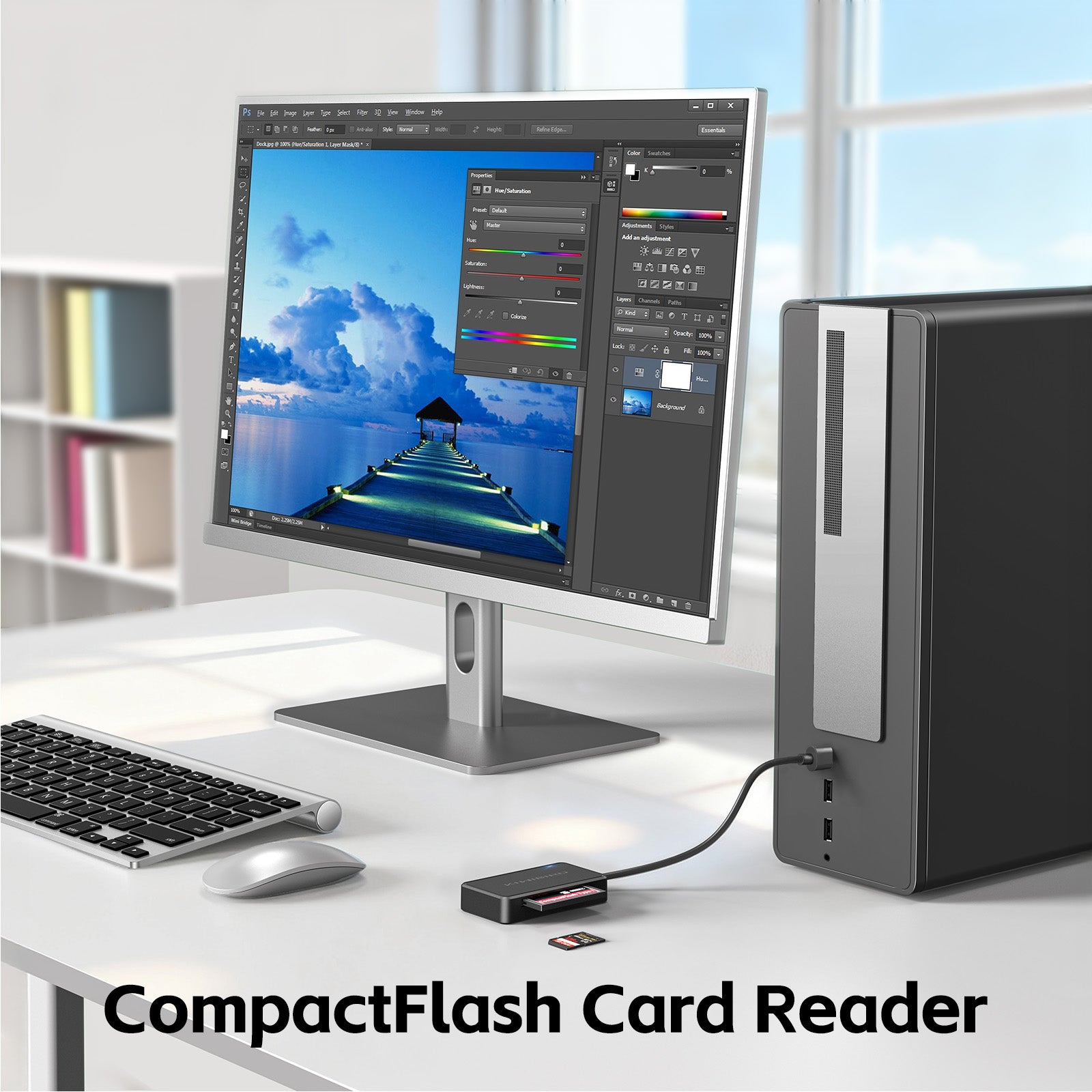 6-in-1 USB-A Card Reader