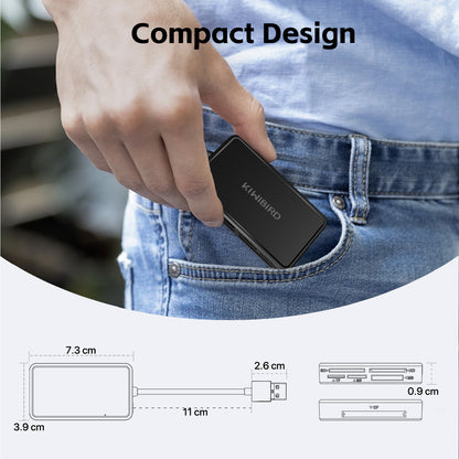 6-in-1 USB-A Card Reader
