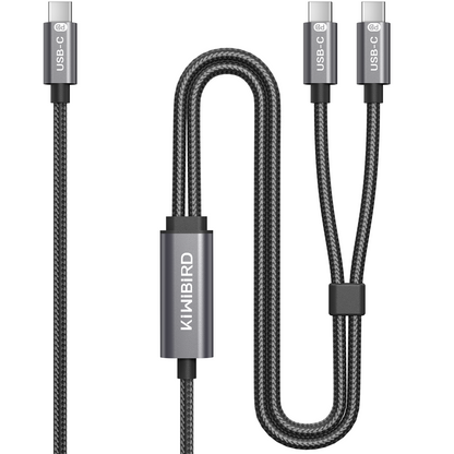 USB C Splitter for Charging PD 60W 1.2m
