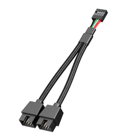 in 2 out USB 2.0 Splitter Extension Cable 9 Pin