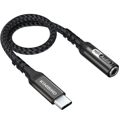 kiwibird USB C to 3.5mm Jack Adapter