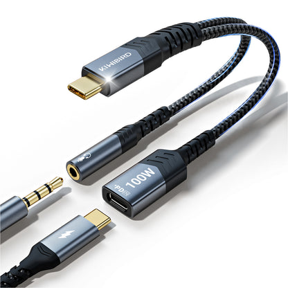 kiwibird USB Jack PD Charging Adapter