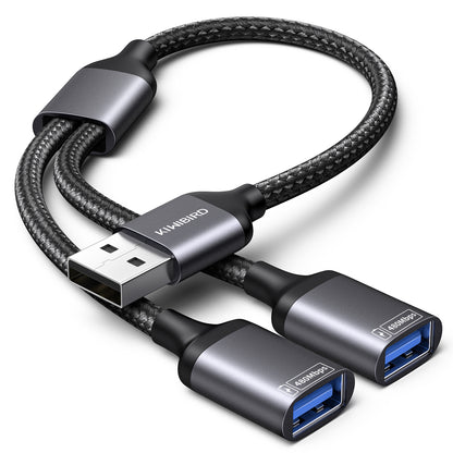 kiwibird USB Splitter 1 in 2 out