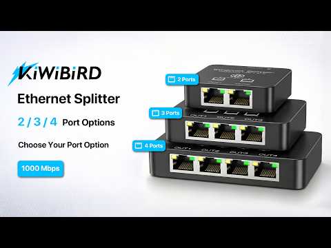 Ethernet Splitter 1 to 2